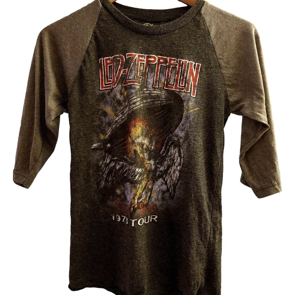 Led Zeppelin Raglan Baseball Tee